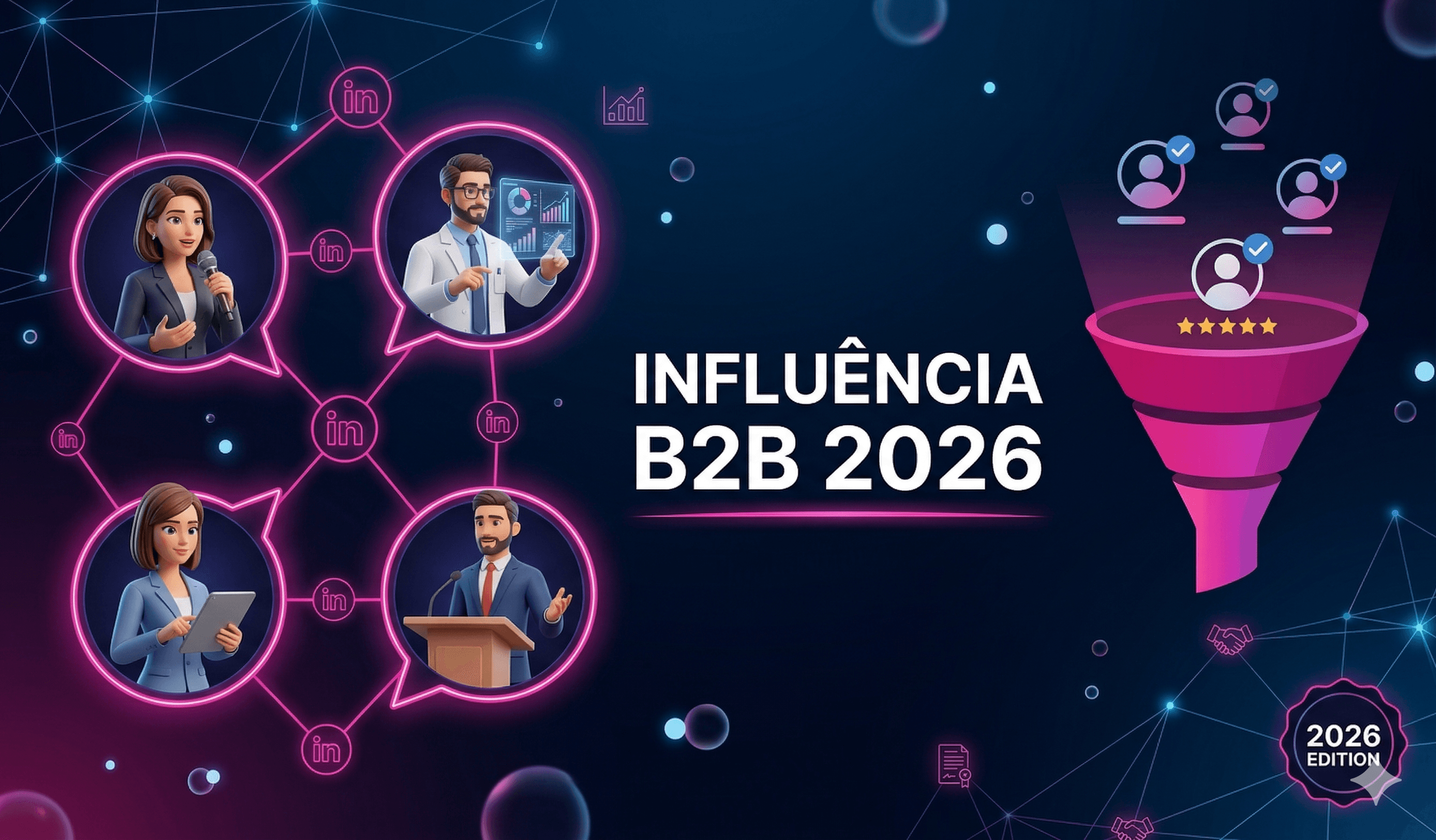 Métricas de Influencer Marketing B2B: O Que Medir Além de Curtidas e Compartilhamentos